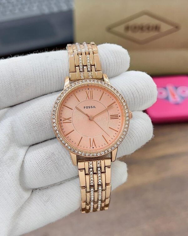 Fossil Analog Women's Stainless Steel Watch-ES4301
