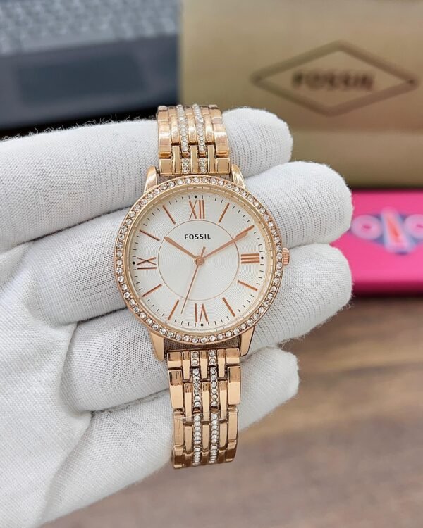 Fossil Analog Women's Stainless Steel Watch-ES4301 - Image 6