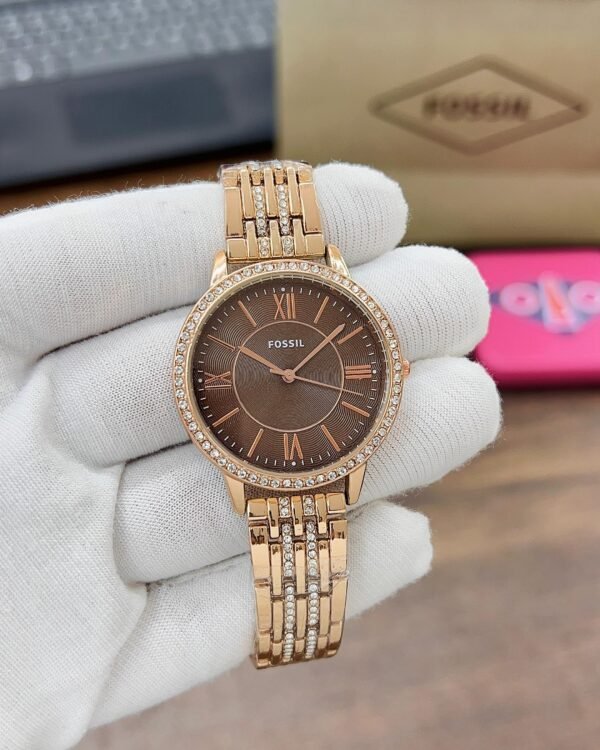 Fossil Analog Women's Stainless Steel Watch-ES4301 - Image 4