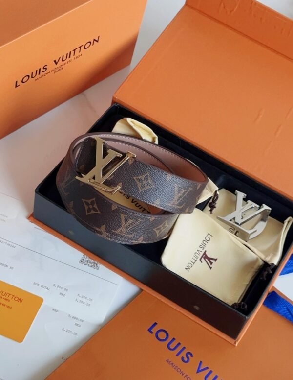 Louis Vuitton Double Buckle Belt - Image 3