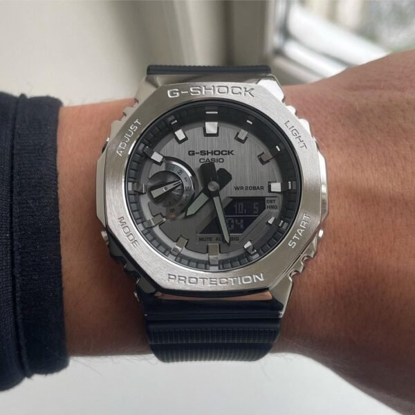 G-Shock GM2100 Silver Metal Dial - Image 3