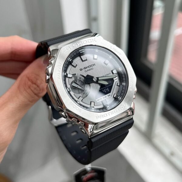 G-Shock GM2100 Silver Metal Dial