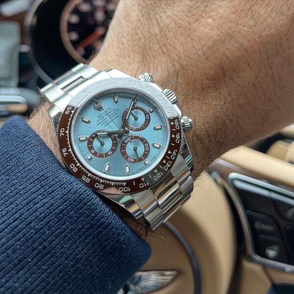 Rolex Daytona Platinum Ice Blue - Image 4