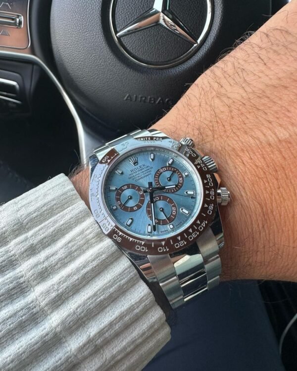 Rolex Daytona Platinum Ice Blue - Image 3