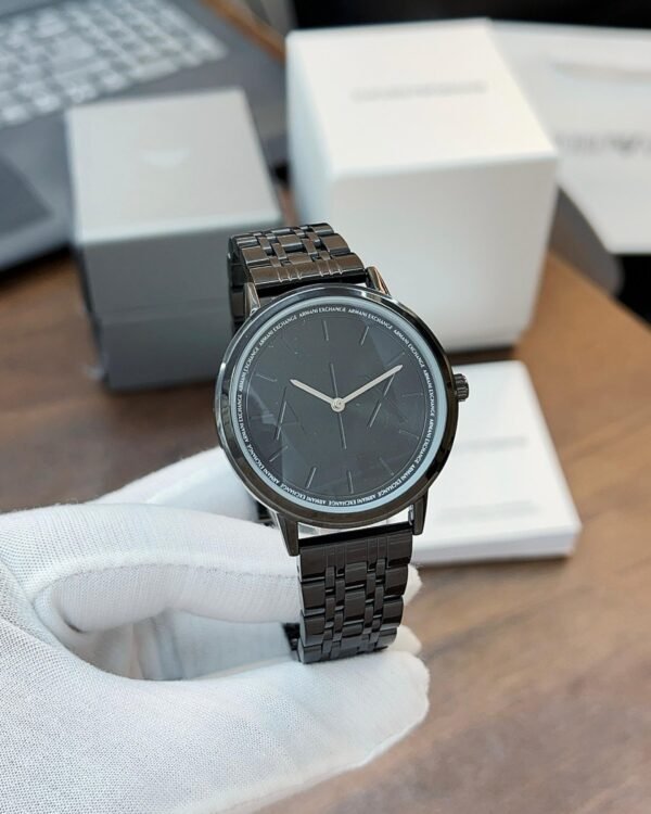 Armani All Black Watch For Men