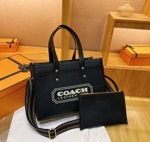 COACH LEATHER BAG - Image 2
