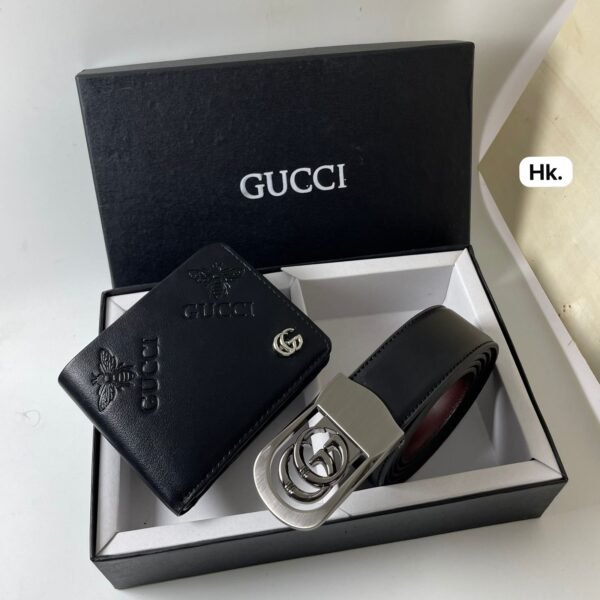 GUCCI BELT & WALLET COMBO - Image 2