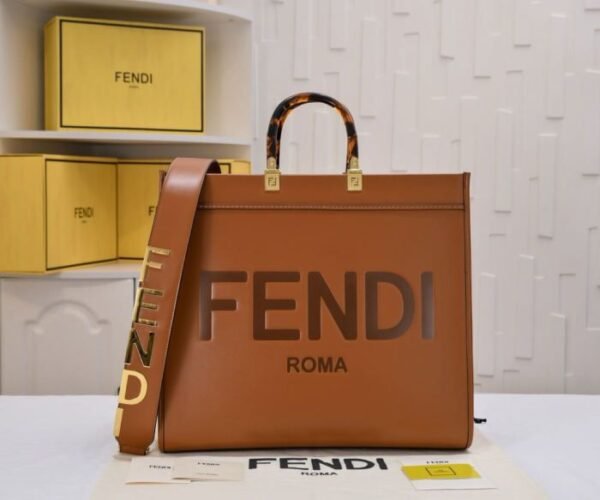 FENDI ROMA SUNSHINE TOTE  BAG