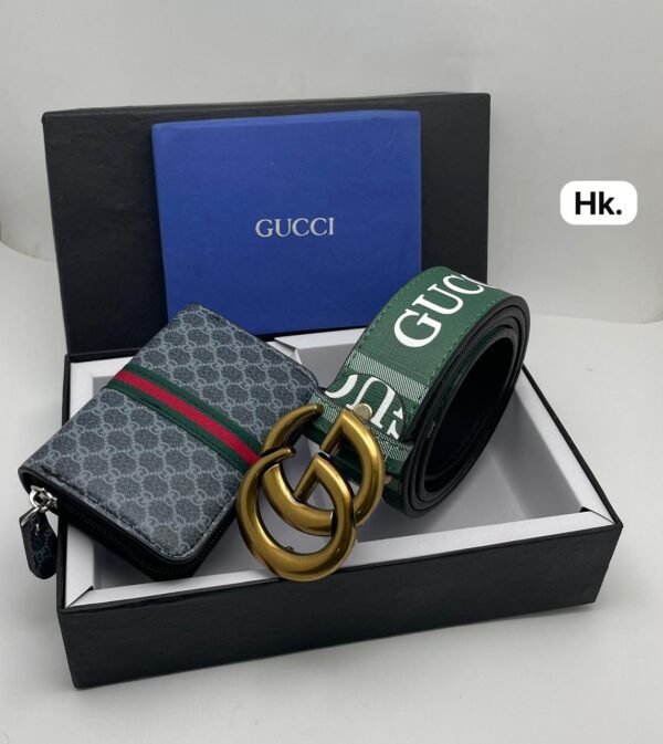 GUCCI BELT & WALLET COMBO - Image 3