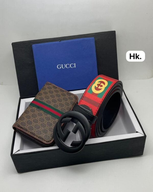 GUCCI BELT & WALLET COMBO - Image 2