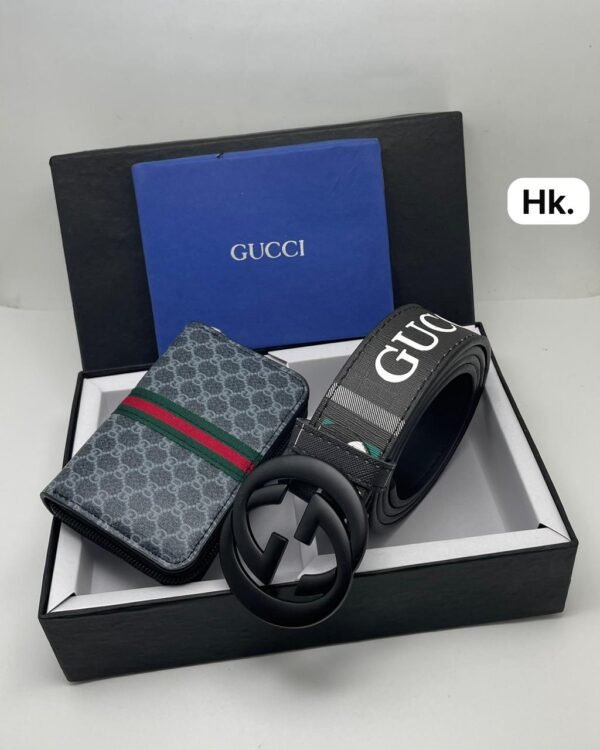 GUCCI BELT & WALLET COMBO - Image 5