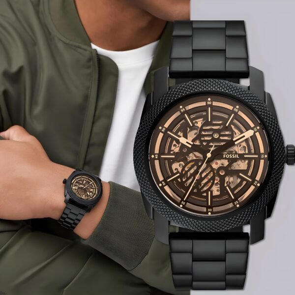 FOSSIL STAINLESS STEEL BLACK