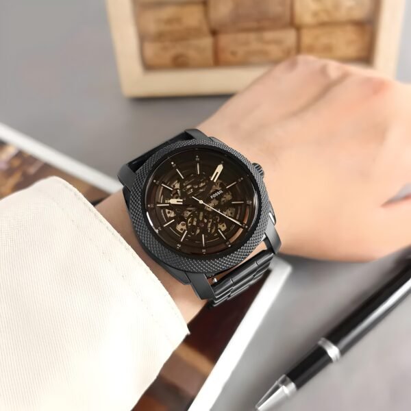 FOSSIL STAINLESS STEEL BLACK - Image 2