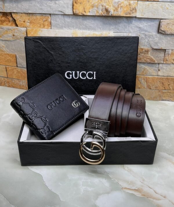 GUCCI WALLET & BELT COMBO - Image 3