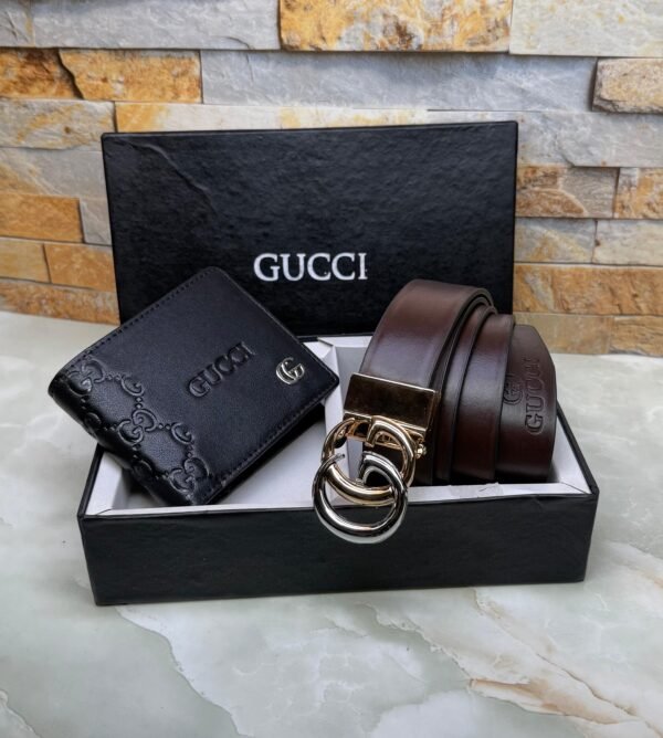 GUCCI WALLET & BELT COMBO - Image 5