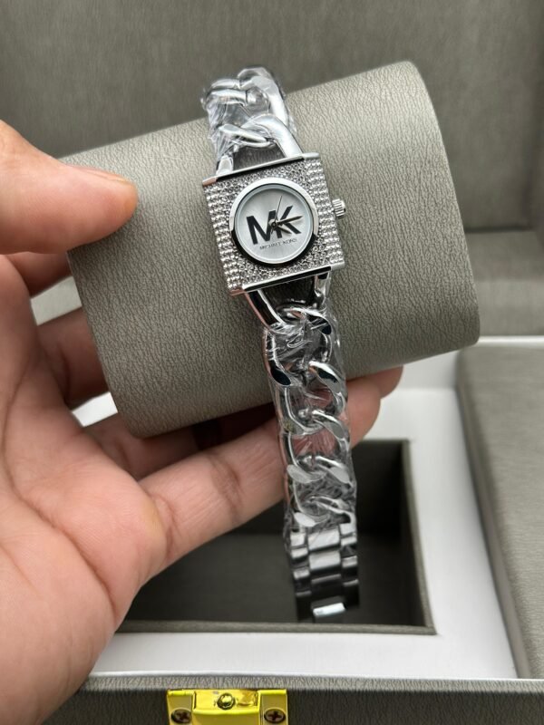 Silver Michael Kors women's watch - Image 5